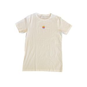 Apple Park Visitor Center - Original Rainbow Apple Logo T-shirt Size XS